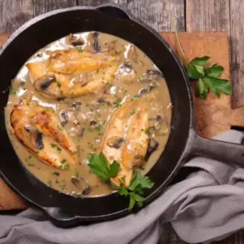 Chicken Breast with Mushroom Sauce: Restaurant Quality at Home