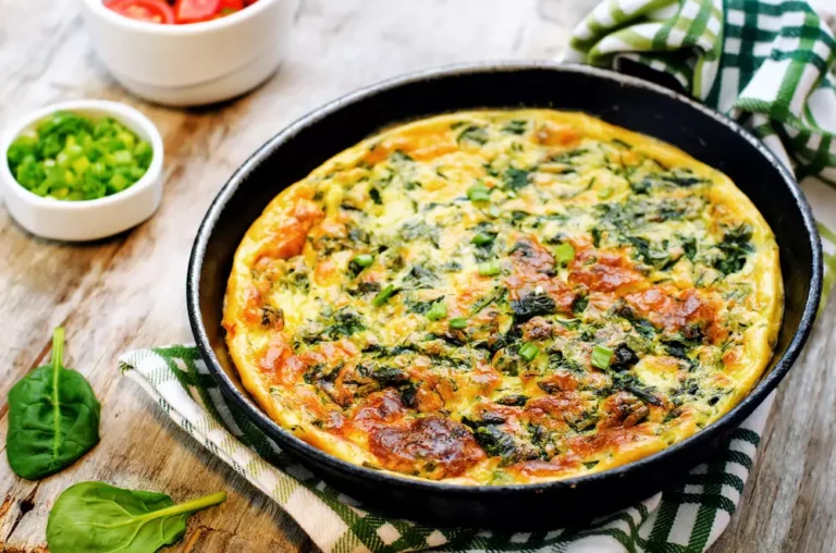 Spinach Omelette recipe