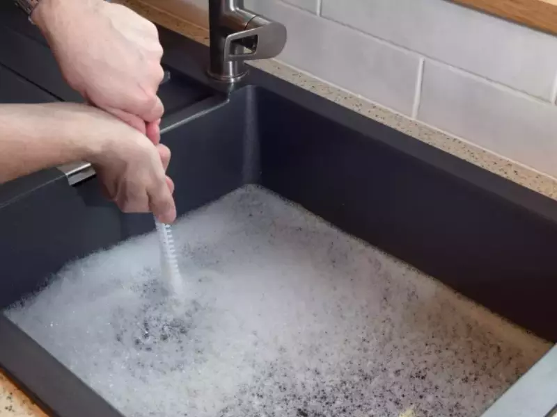 How To Clean Kitchen Sink Blockage?