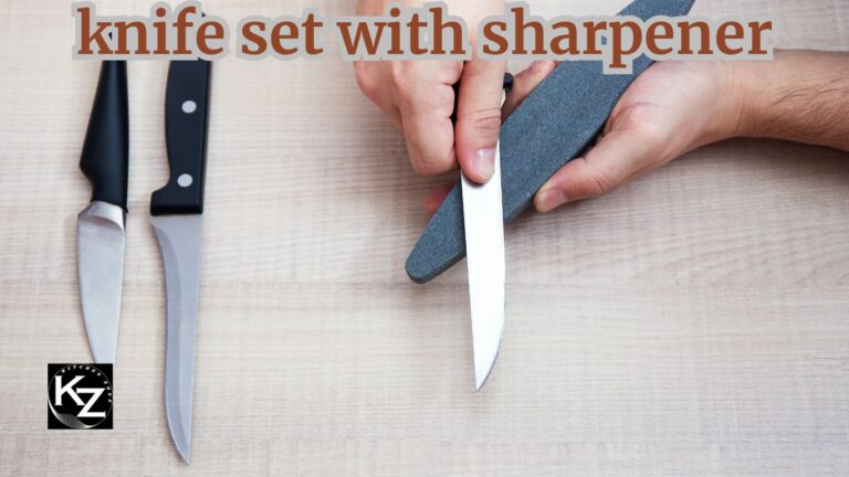 Knife Set with Sharpener