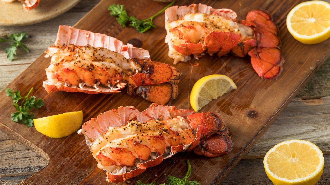 how to prepare lobster tails for grilling