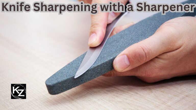 how to sharpen a knife with a sharpener