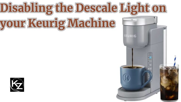 how to turn descale light off on keurig