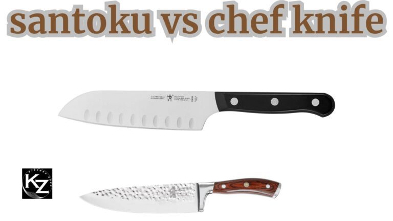 santoku vs chef knife