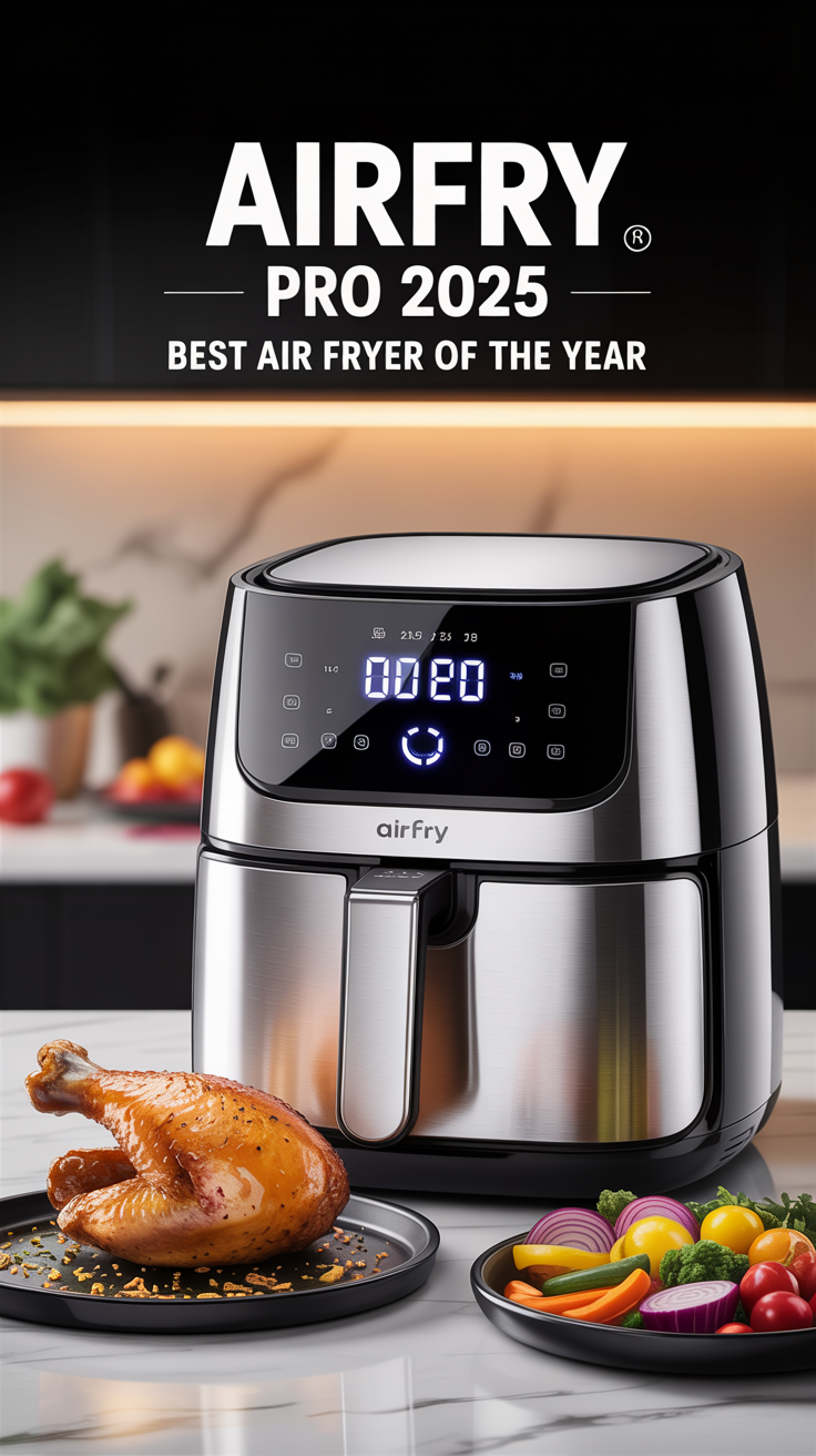 The Ultimate Guide to the Best Air Fryers of 2025: Crispy, Healthy, and Effortless Cooking