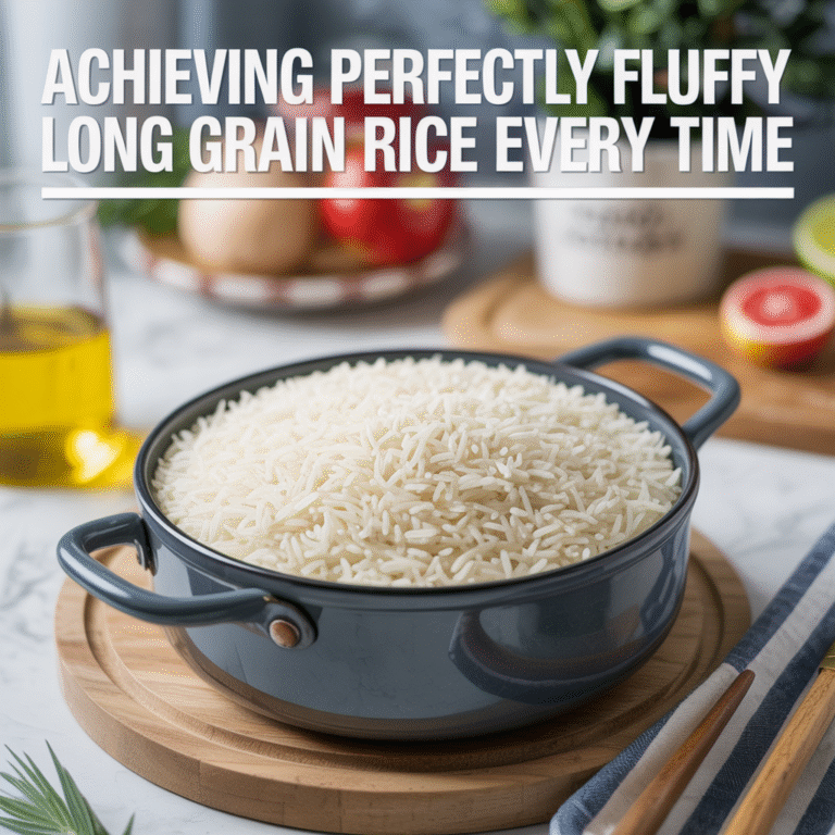 Achieving Perfectly Fluffy Long Grain Rice Every Time