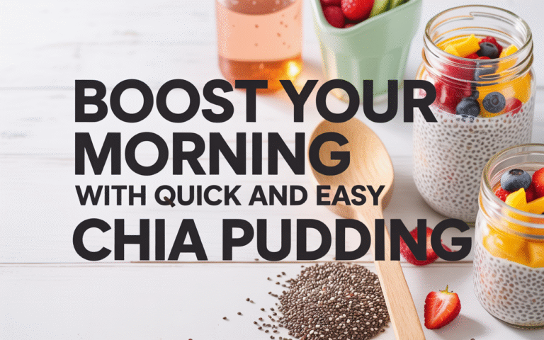 Boost Your Morning With Quick And Easy Chia Pudding