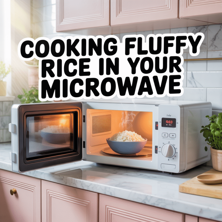 Cooking Fluffy Rice In Your Microwave