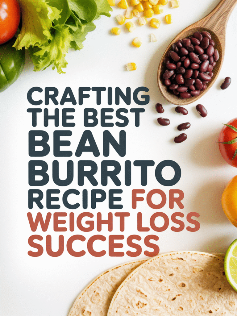 Crafting The Best Bean Burrito Recipe For Weight Loss Success