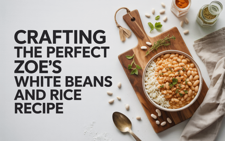 Crafting The Perfect Zoe’s White Beans And Rice Recipe