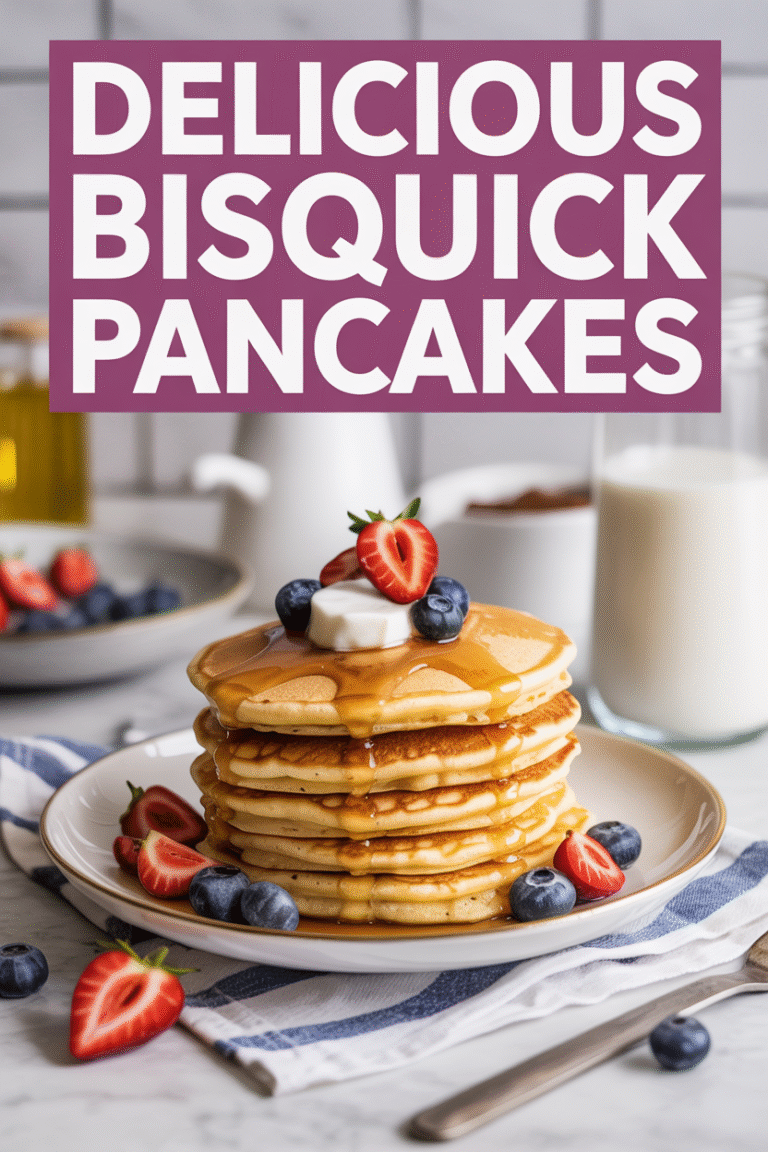 Delicious Bisquick Pancakes