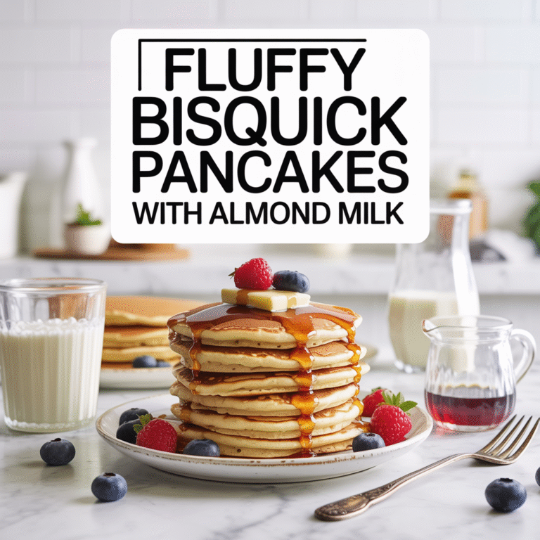 Fluffy Bisquick Pancakes With Almond Milk Ideas for Kitchen