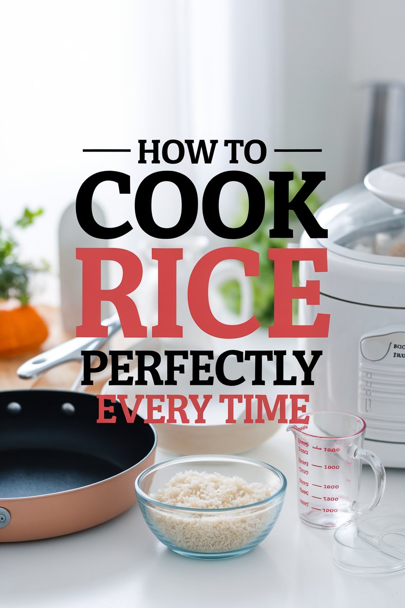 How To Cook Rice Perfectly Every Time