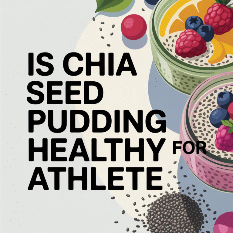 Is Chia Seed Pudding Healthy For Athletes