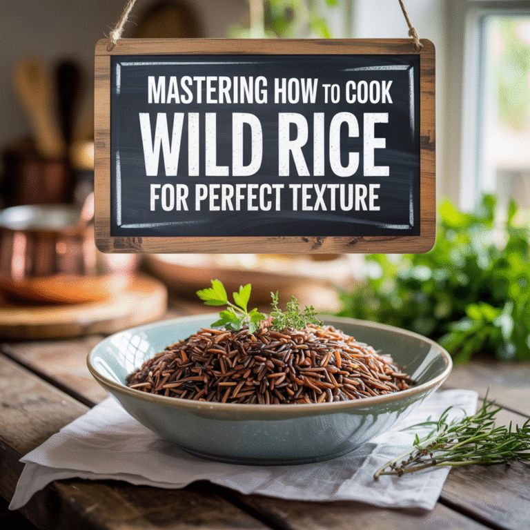 Mastering How To Cook Wild Rice For Perfect Texture