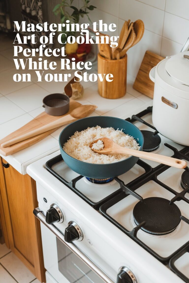 Mastering The Art Of Cooking Perfect White Rice On Your Stove Ideas for Kitchen