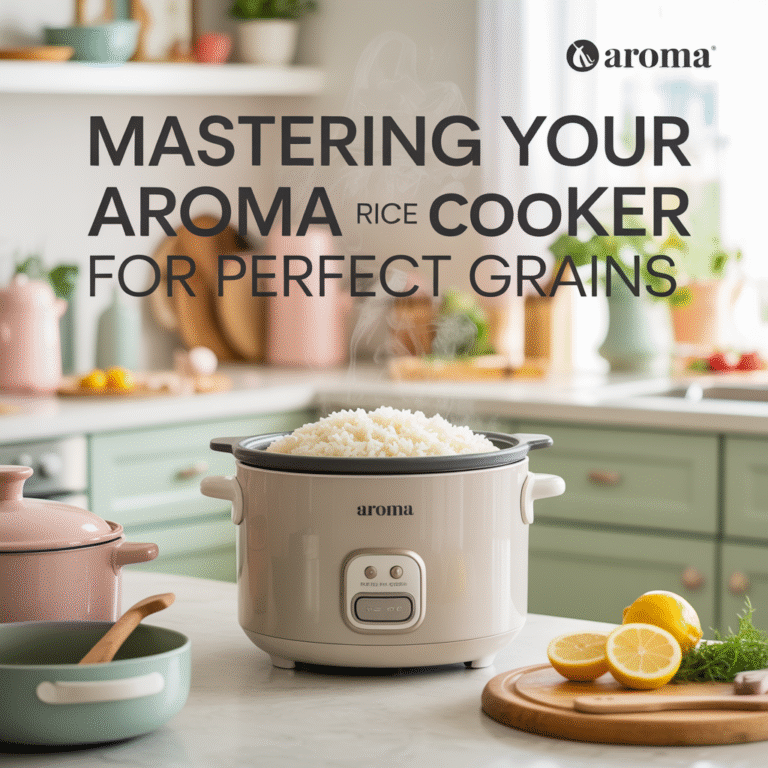 Mastering Your Aroma Rice Cooker For Perfect Grains