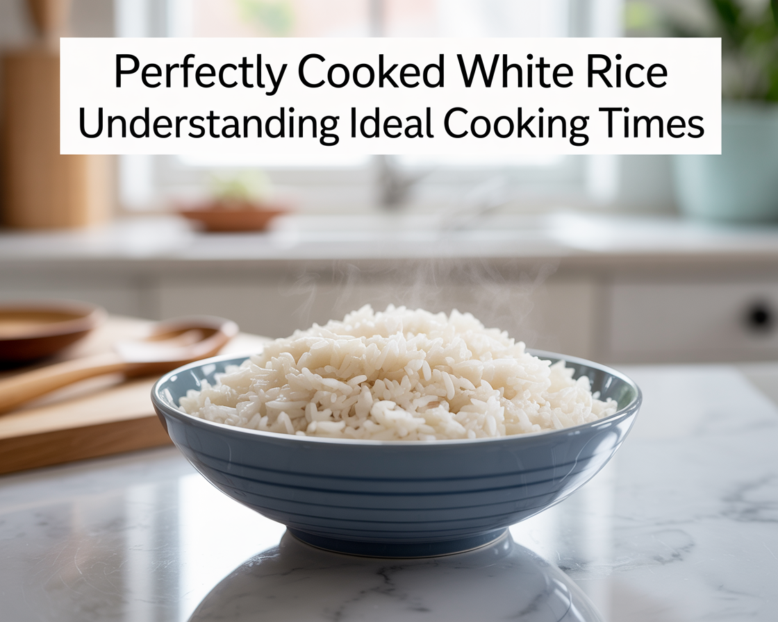 Perfectly Cooked White Rice Understanding Ideal Cooking Times