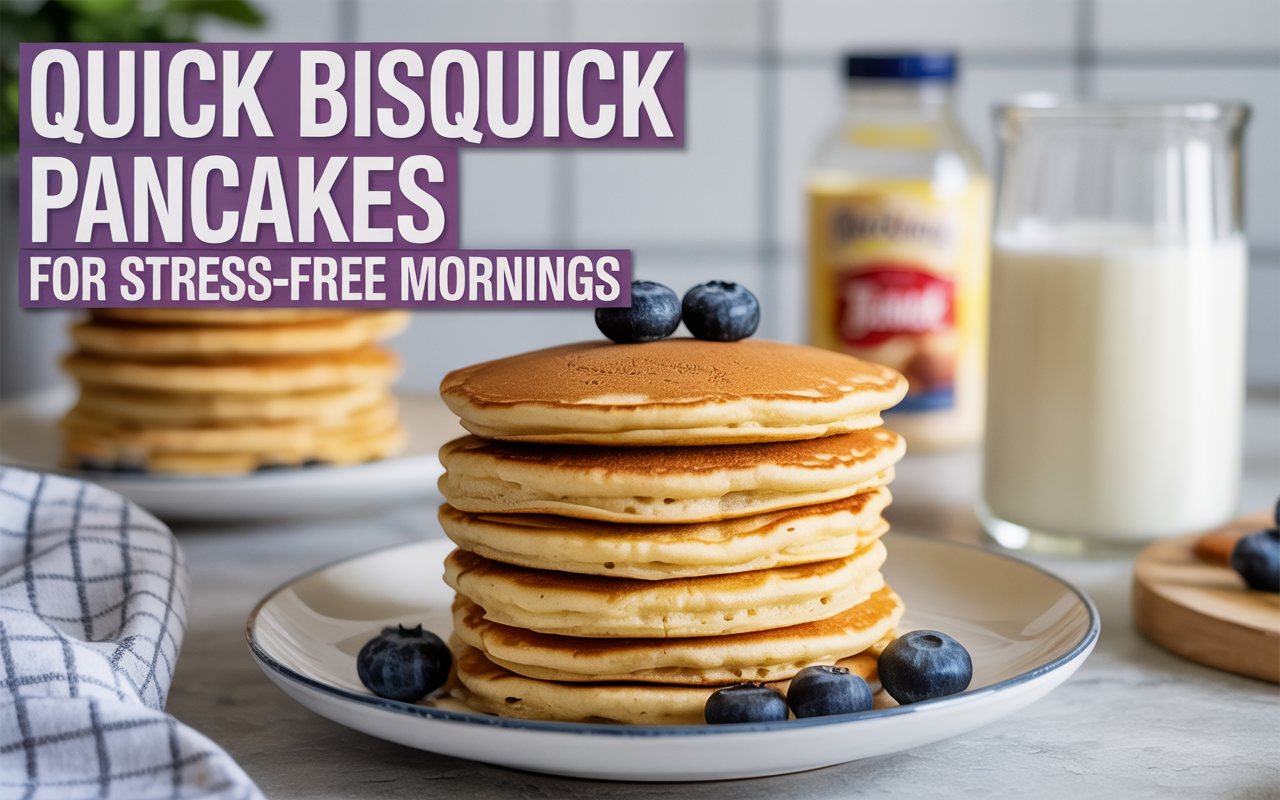 Quick Bisquick Pancakes For Stress-free Mornings
