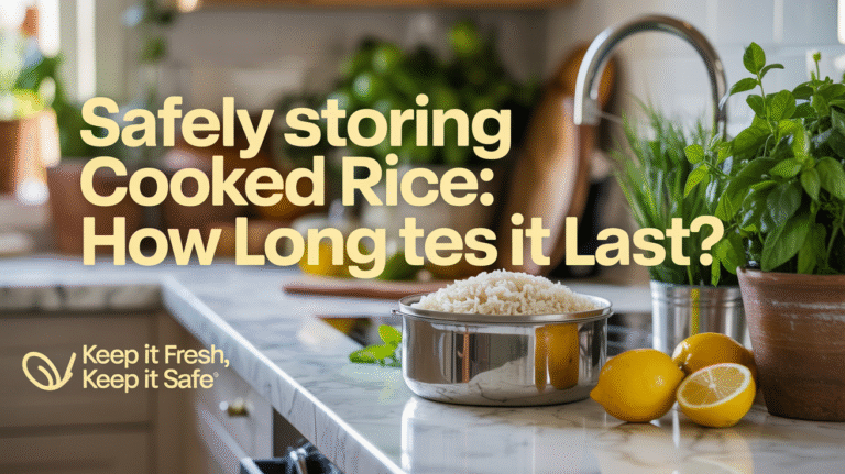 Safely Storing Cooked Rice How Long Does It Last
