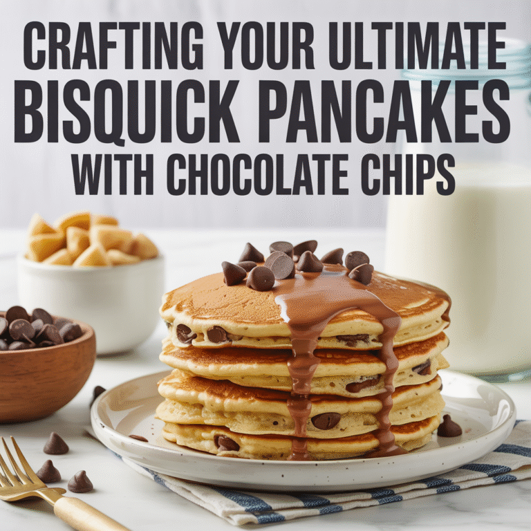 Crafting Your Ultimate Bisquick Pancakes With Chocolate Chips