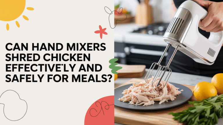 Can Hand Mixers Shred Chicken Effectively And Safely For Meals