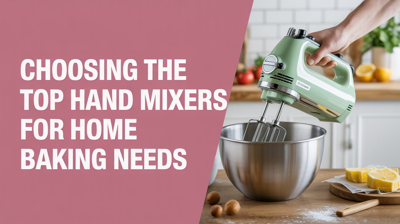 Choosing The Top Hand Mixers For Home Baking Needs