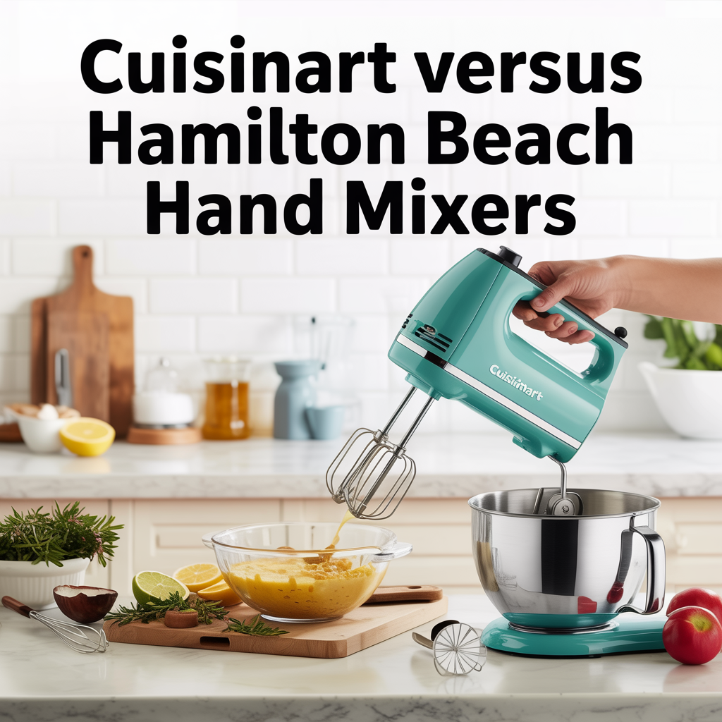Cuisinart Versus Hamilton Beach Hand Mixers Ideas for Kitchen