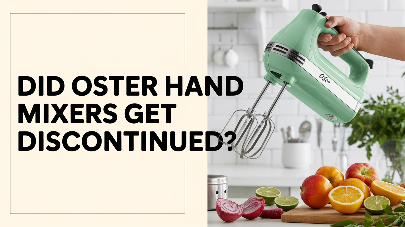 Did Oster Hand Mixers Get Discontinued