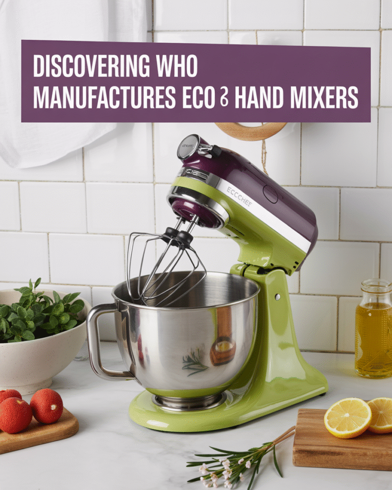 Discovering Who Manufactures Eco Chef Hand Mixers