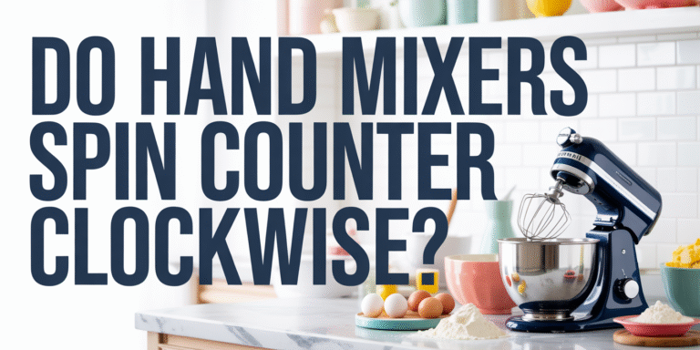 Do Hand Mixers Spin Counter Clockwise Ideas for Kitchen