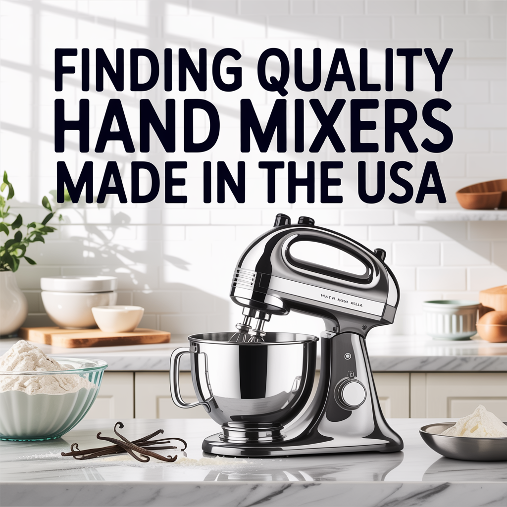 Finding Quality Hand Mixers Made In The Usa