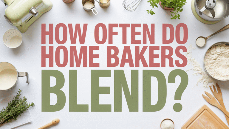 How Often Do Home Bakers Blend
