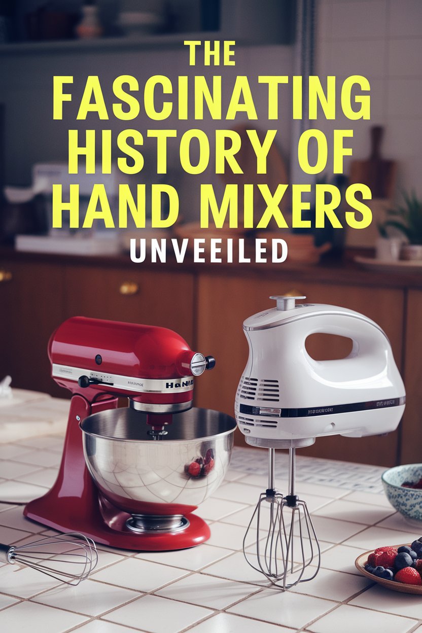 The Fascinating History Of Hand Mixers Unveiled - Kitchen Zoes