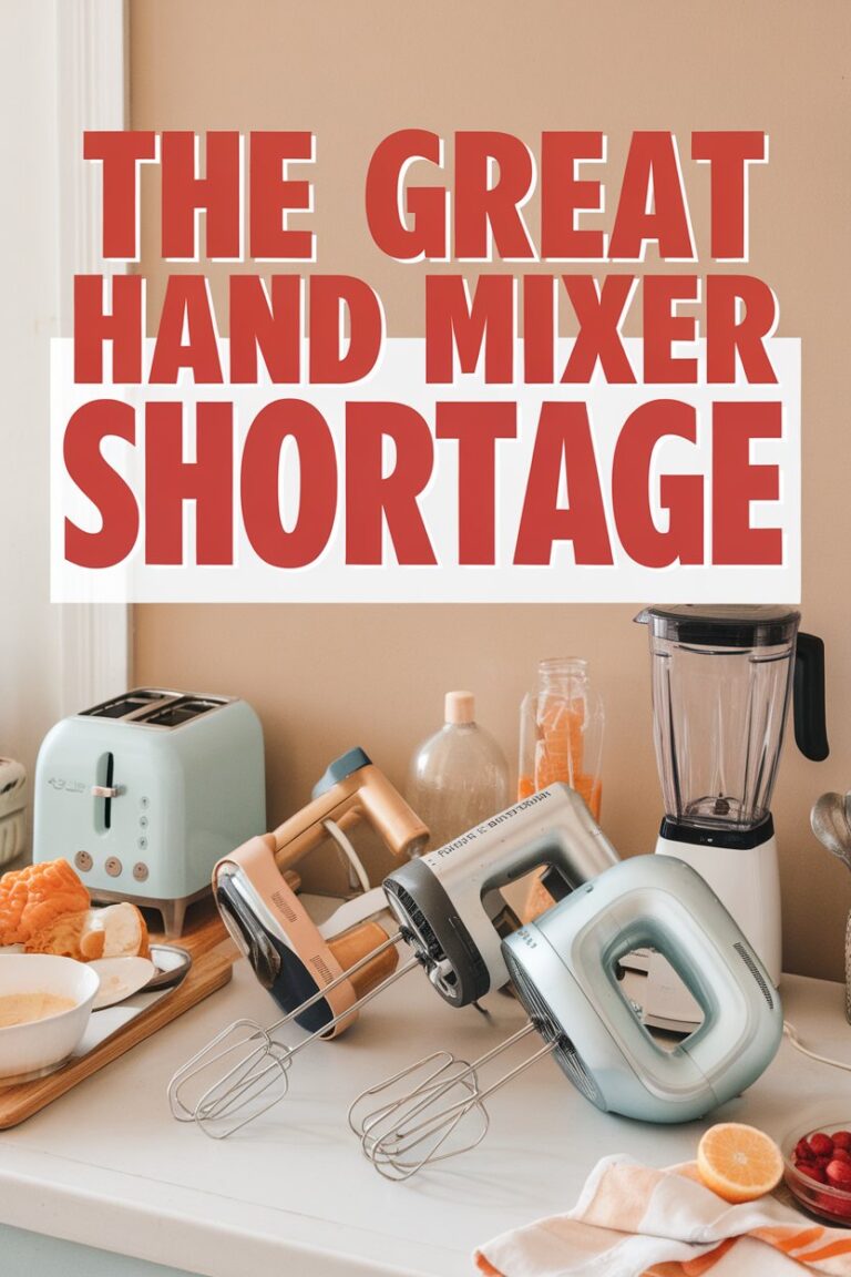 The Great Hand Mixer Shortage