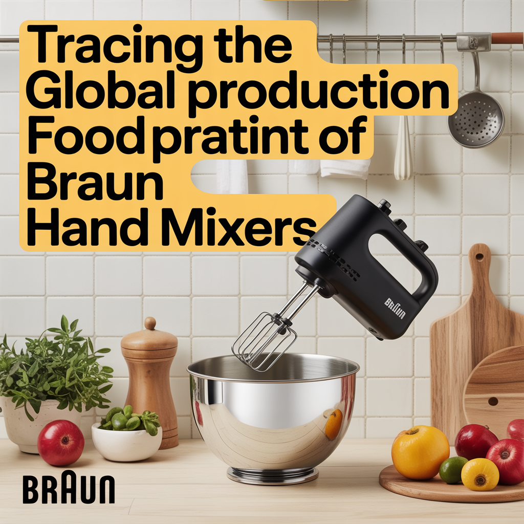 Tracing The Global Production Footprint Of Braun Hand Mixers
