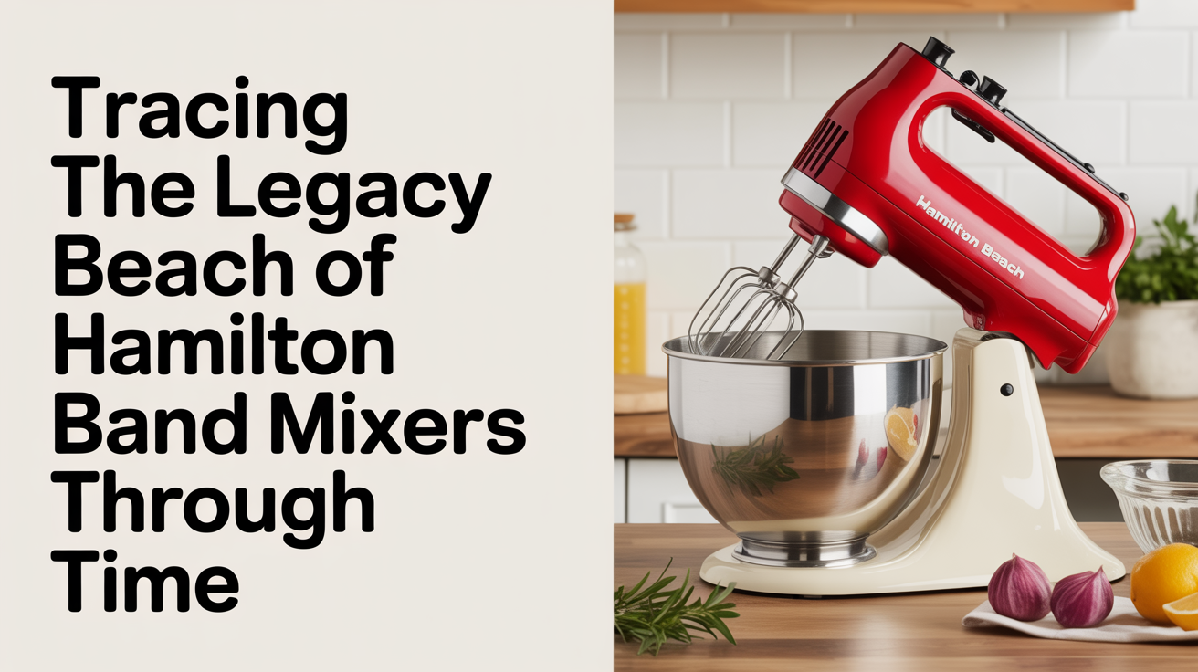 Tracing The Legacy Of Hamilton Beach Hand Mixers Through Time