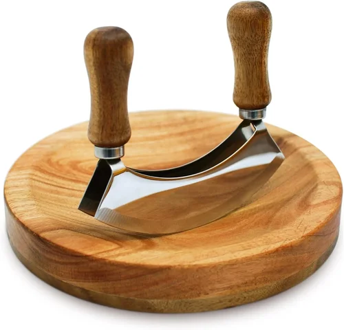 MEZZALUNA KNIFE AND CUTTING BO