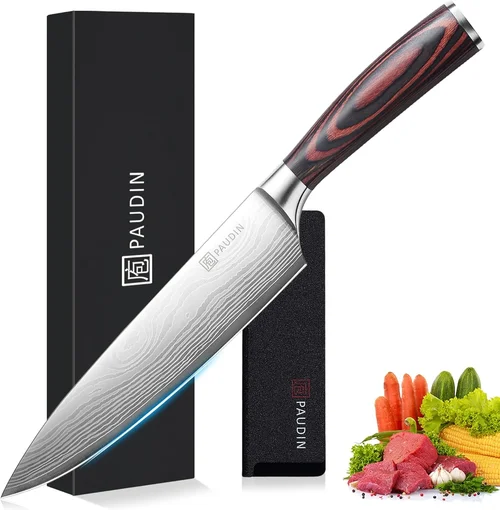 PAUDIN Chef Knife, 8 Inch High