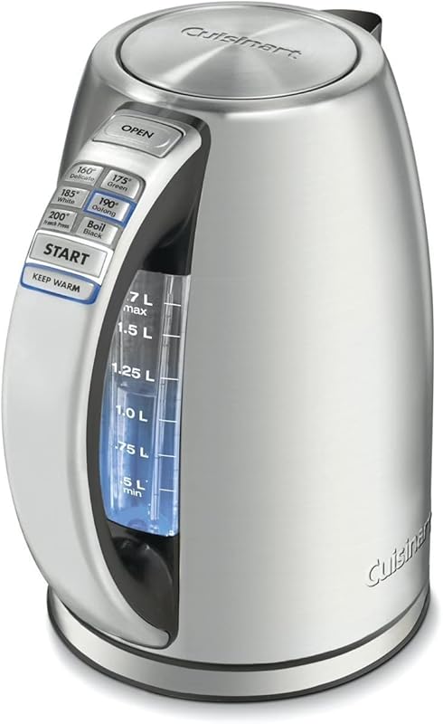 Cuisinart PerfecTemp 1.7L Electric Kettle with 6 Preset Temperatures a
