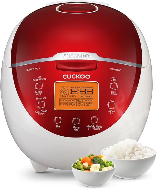 CUCKOO Micom Rice Cooker 6 Cup Uncooked / 12 Cup Cooked, Fuzzy Logic R
