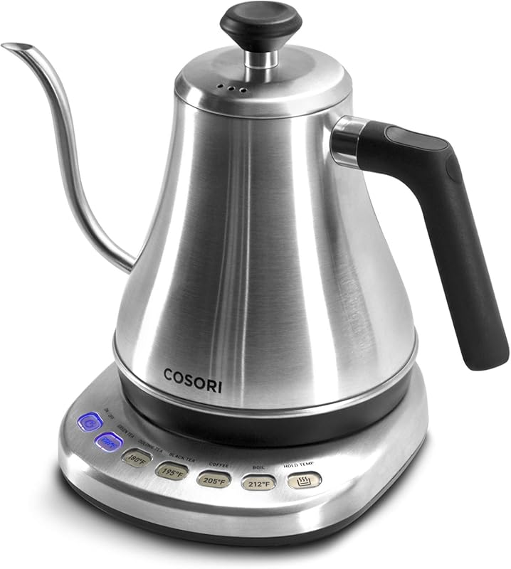 COSORI Gooseneck Electric Kettle with 5 Variable Presets, Pour Over & 
