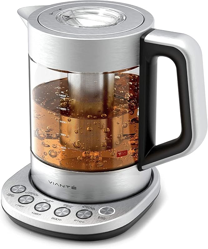 Electric Kettle for Loose Leaf Tea with Temperature Control and 1.5L C