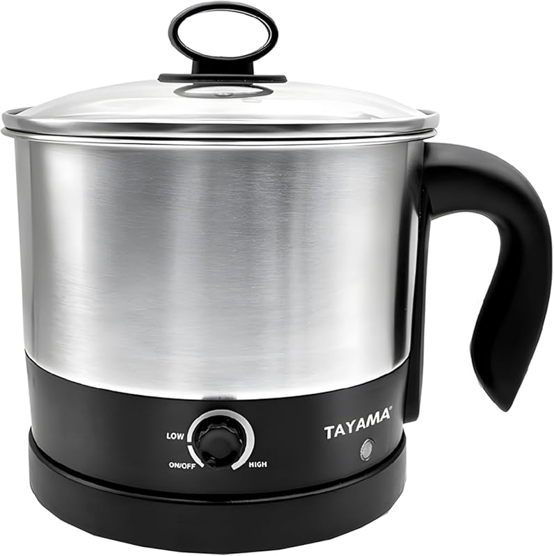 Tayama Noodle Cooker & Water Kettle 1 Liter , stainless steel