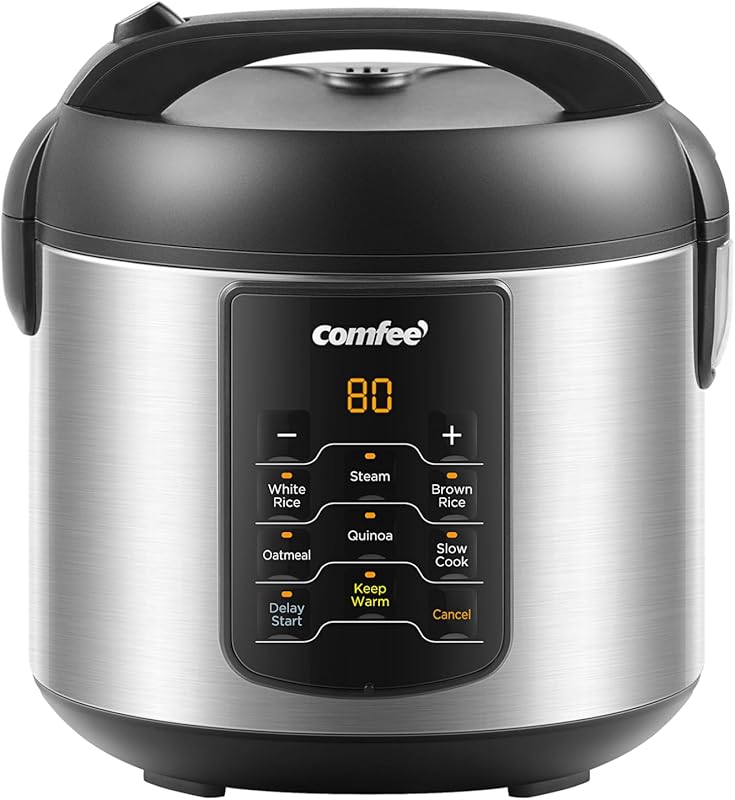 COMFEE' Compact Rice Cooker, 6-in