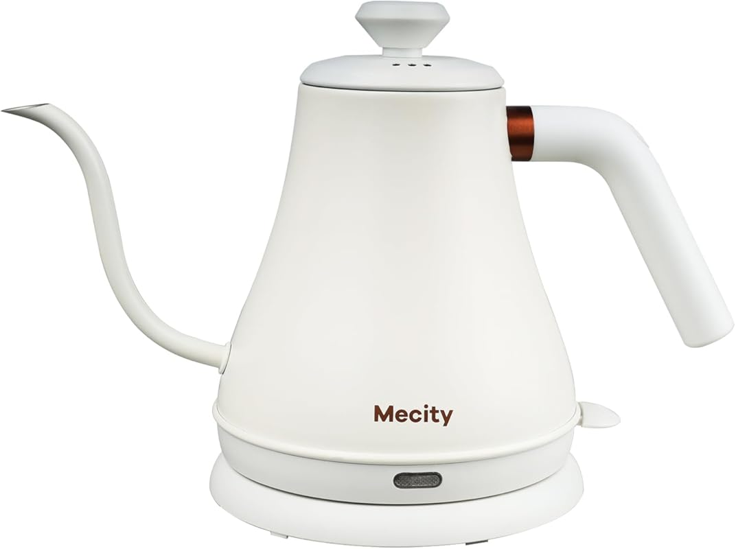 Mecity Electric Kettle Stainless Steel Gooseneck Water Kettle Water Bo