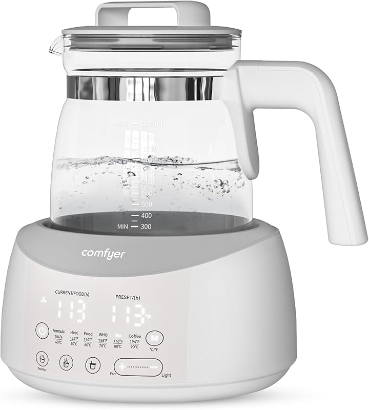 Bottle Warmer comfyer, Baby Bottle Warmer with Night Light and Faster