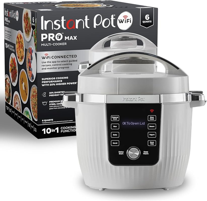 Instant Pot PRO Max Wi-Fi Smart 10-in