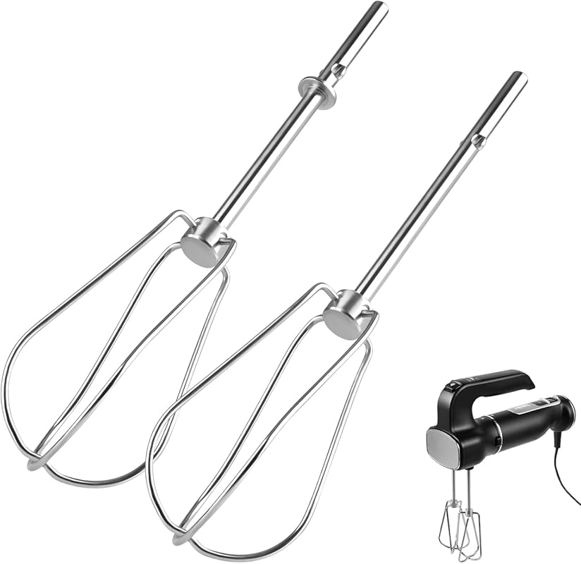 Stainless Steel Hand Mixer Beaters for Ninja Foodi Power Mixer CI100 S