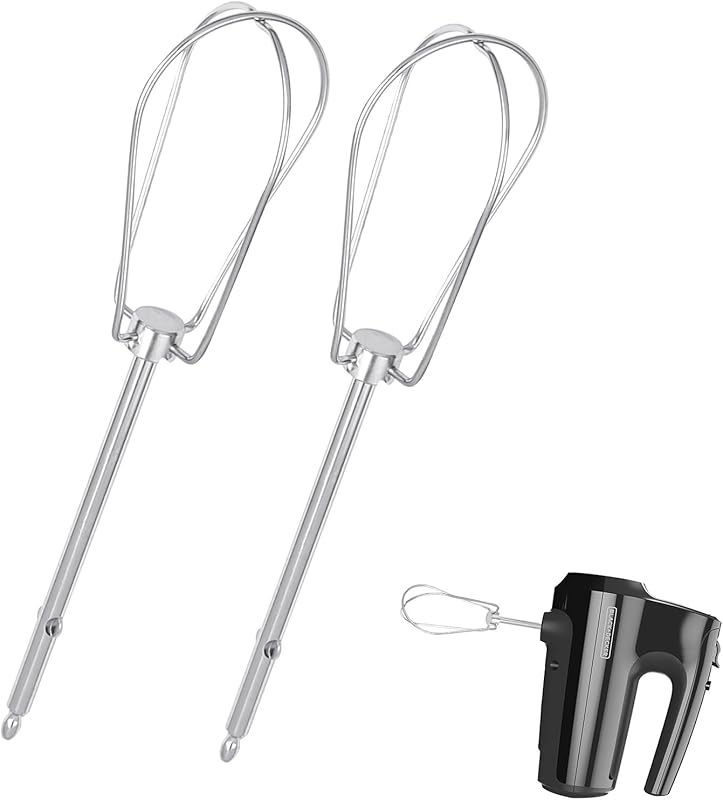 2 Pack Hand Mixer Attachments Beaters Compatible with BLACK and DECKER